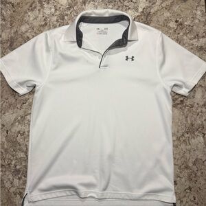 LG Men's White Polo Shirt